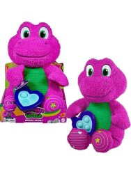 Fisher Price Barney Sensory Plush Mtl-Hyg89 - 1