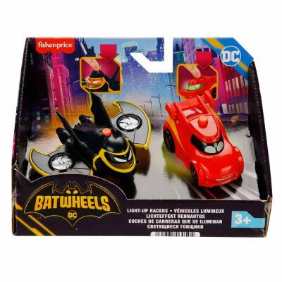 Fisher Price Batwheels Light-Up Racers Mtl-Hml26 - 2