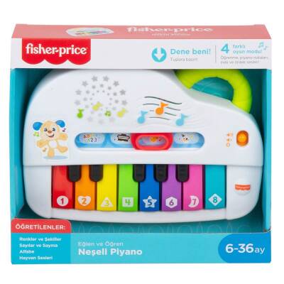 Fisher Price Lnl Cheerful Piano (Turkish) Gtw20 - 1