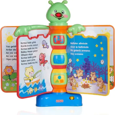Fisher Price Lnl Educational Storytelling Caterpillar (Turkish) N3835 - 2