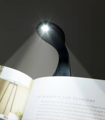 Flexilight Black Flexible Reading Lamp, Black - 2