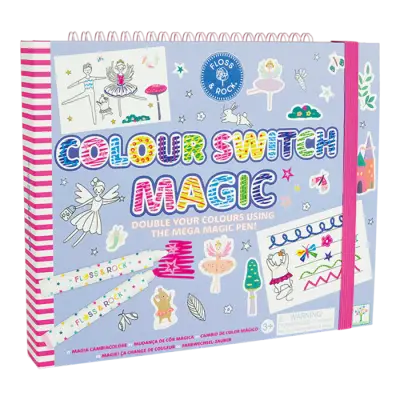 Floss & Rock Color-Changing Magic Activity Book / Enchanted 50P6142 - 1