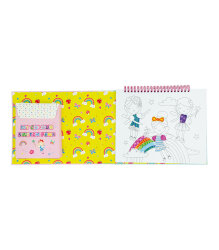 Floss & Rock Color-Changing Magic Activity Book / Rainbow Fairy 50P6140 - 2