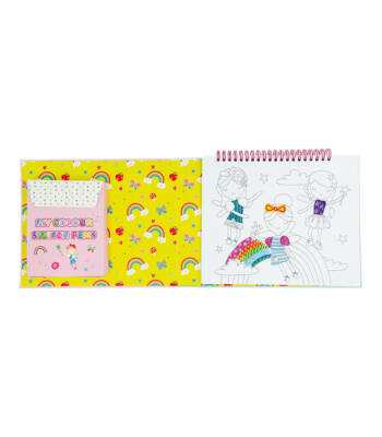 Floss & Rock Color-Changing Magic Activity Book / Rainbow Fairy 50P6140 - 2