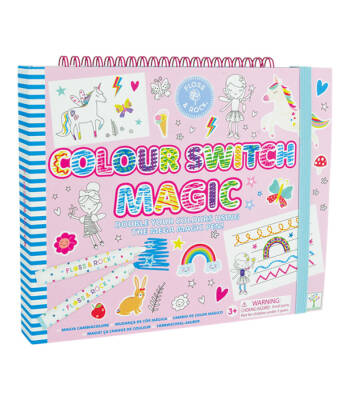 Floss & Rock Color-Changing Magic Activity Book / Rainbow Fairy 50P6140 - 1