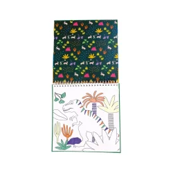 Floss & Rock Magic Coloring Books Dino 49P6067 - 2