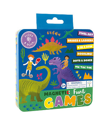 Floss & Rock Mıknatıslı Kutu Oyunları / Dino 51P6191 - 1