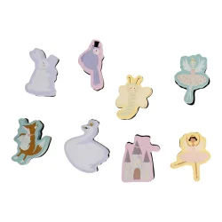Floss & Rock Stamper Wood Stamping Set / Enchanted 48P6032 - 4
