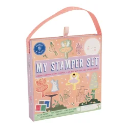 Floss & Rock Stamper Wood Stamping Set / Enchanted 48P6032 - 1