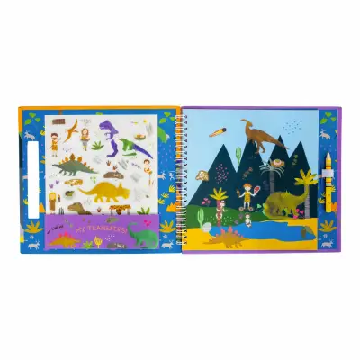 Floss & Rock Transfer Fun Activity Book / Dino 47P5980 - 3