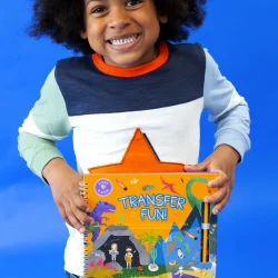 Floss & Rock Transfer Fun Activity Book / Dino 47P5980 - 2