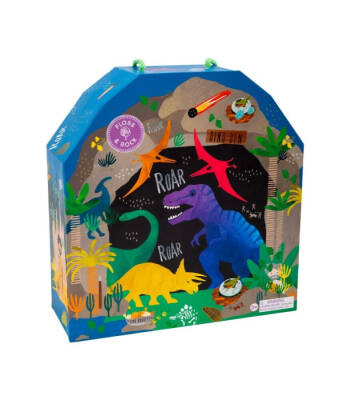 Floss & Rock Wooden Figurine Play Boxes / Dino 45P6472 - 4