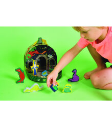Floss & Rock Wooden Figurine Play Boxes / Dino 45P6472 - 3