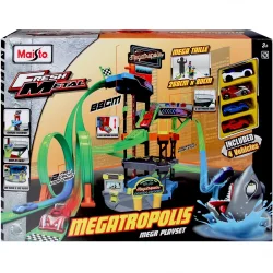Food Fresh Metal Megatropolis Game Set - 6