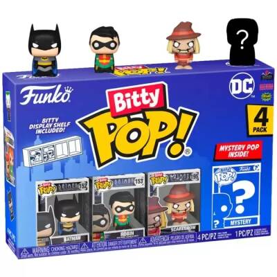 Funko Bitty Pop: Dc- Batman 4'Lu Paket 71311 - 1