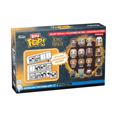 Funko Bitty Pop: Lord Of The Rings - Frodo 4Pk 75456 - 4