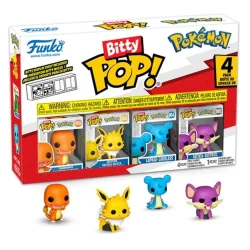 Funko Bitty Pop: Pokemon Charmander 4-Piece Set, Pack 81133 - 1