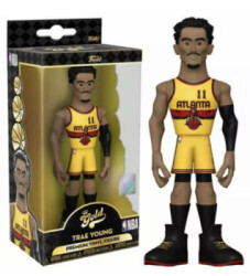 Funko Gold Premium Figur:Nba 5 Atlanta Hawks Trae Young Alternate Uniform - 2