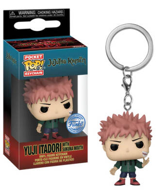 Funko Pop Anahtarlik: Jujutsu Kaisen - Itadori With Sukuna Mouth Special Edition 73785 - 1