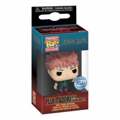 Funko Pop Anahtarlik: Jujutsu Kaisen - Itadori With Sukuna Mouth Special Edition 73785 - 2