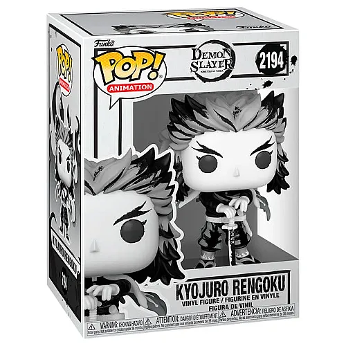 Funko Pop Animation Demon Slayer - Rengoku (Sumi-Ink) 90605 - 1