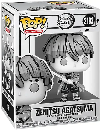 Funko Pop Animation Demon Slayer - Zenitsu (Sumi-Ink) 90603 - 1
