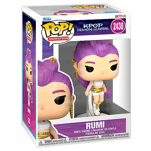 Funko Pop Animation: Kpop Demon Hunters - Rumi (What It Sounds Like) (Chance Of Chase) (Gw) Fu95808 - 3