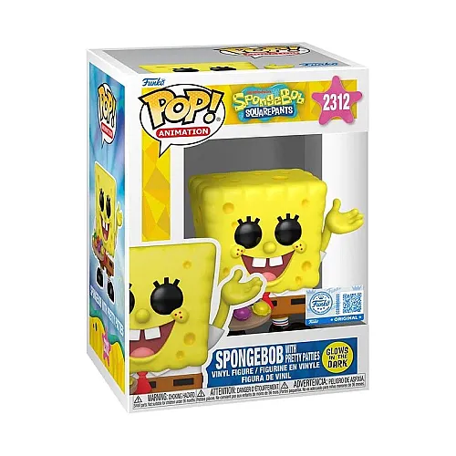 Funko Pop Animation: Spongebob Squarepants S5 - Spongebob W/Patties (Gw) (Exc) Fu92009 - 1
