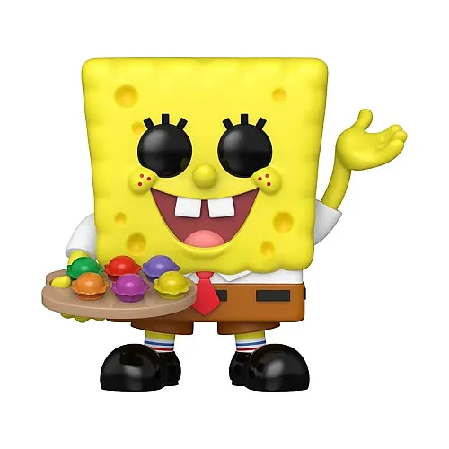 Funko Pop Animation: Spongebob Squarepants S5 - Spongebob W/Patties (Gw) (Exc) Fu92009 - 2