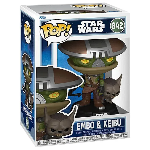Funko Pop & Buddy! Star Wars: Star Wars - Embo & Keibu Fu90822 - 2