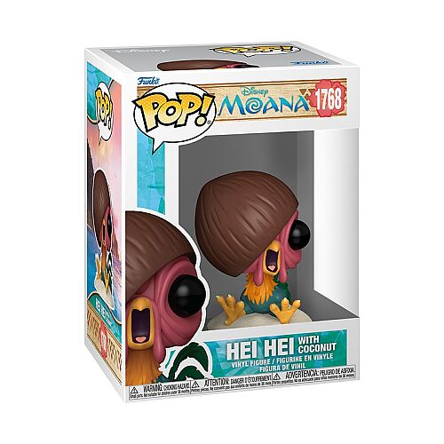 Funko Pop Disney: Moana S3 - Hei Hei W/Coconut Fu94412 - 2