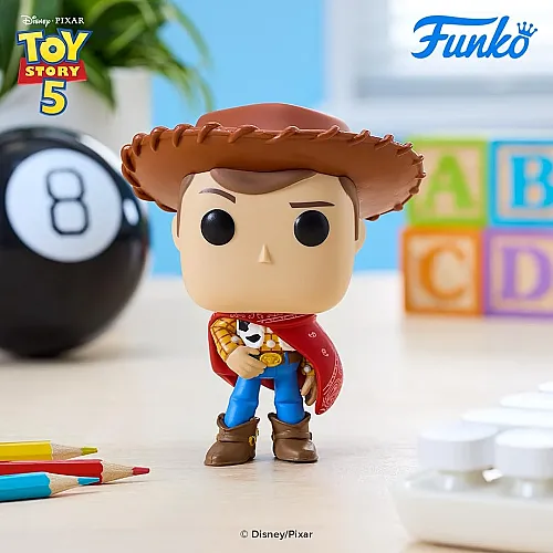 Funko Pop Disney: Toy Story 5 - Woody Fu90767 - 2