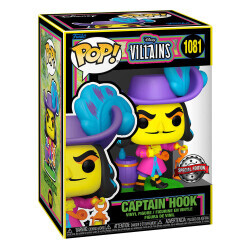 Funko Pop Figur Disney: Villains- Captian Hook Blacklight Special Edition 60395 - 2