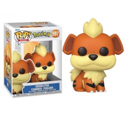 Funko Pop Figur Games: Pokemon - Growlithe Caninos Fukano 74229 - 1