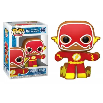 Funko Pop Figur Heroes Dc Holiday - Gingerbread Flash 64323 - 2