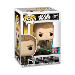 Funko Pop Figur Star Wars: Attack Of The Clons Anakin Skywalker Dual Sabers 2022 Fall Convention Lim - 1