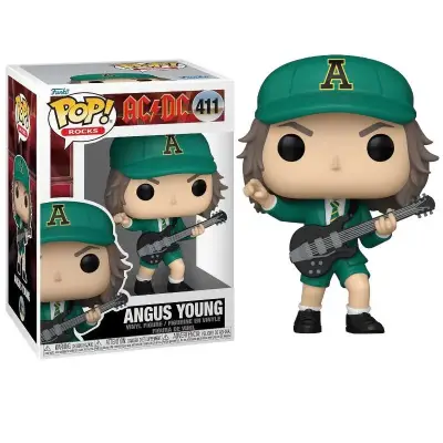 Funko Pop Figure Ac/Dc Angus Young Green - 1