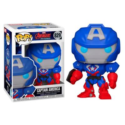 Funko Pop Figure Marvel Mech - Captain America 55233 - 2