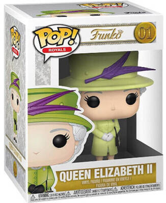 Funko Pop Figure - Royal W2 Queen Elizabeth Ii 35723 - 2