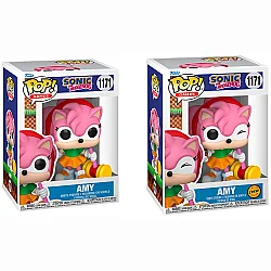 Funko Pop Games: Sonic - Amy Rose (Chance Of Chase) Fu90834 - 1
