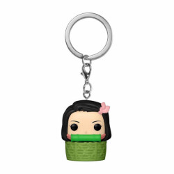 Funko Pop Keychain Demon Slayer - Nezuko Kamado In Basket Special Edition 66824 - 2