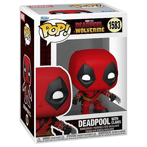 Funko Pop Marvel - Deadpool 3 S4 - Deadpool W/Claws Fu90456 - 1