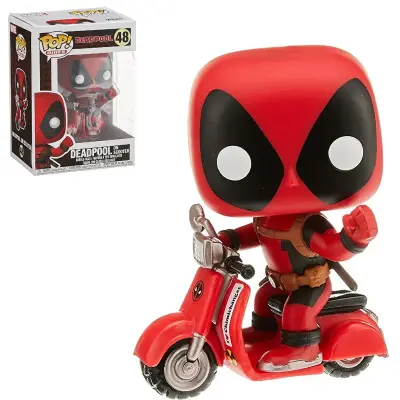 Funko Pop Marvel Deadpool Deadpool & Scooter 30969 - 2