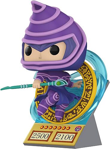 Funko Pop Premium: Yu-Gi-Oh - Dark Magician (Card) Fu86607 - 1