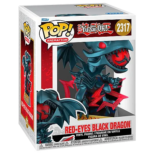Funko Pop Premium: Yu-Gi-Oh - Red Eyes Drg (Card) Fu86609 - 2