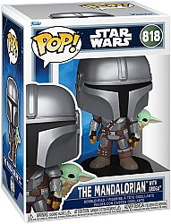 Funko Pop Star Wars: Mandalorian & Grugo - The Mandalorian Fu90443 - 2