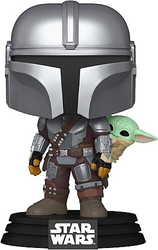 Funko Pop Star Wars: Mandalorian & Grugo - The Mandalorian Fu90443 - 1
