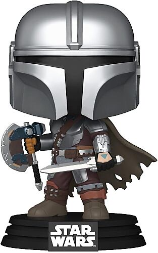 Funko Pop Star Wars: The Mandalorian And Grogu - The Mandalorian (Dual Wield) Fu90824 - 1