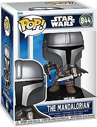 Funko Pop Star Wars: The Mandalorian And Grogu - The Mandalorian (Dual Wield) Fu90824 - 2