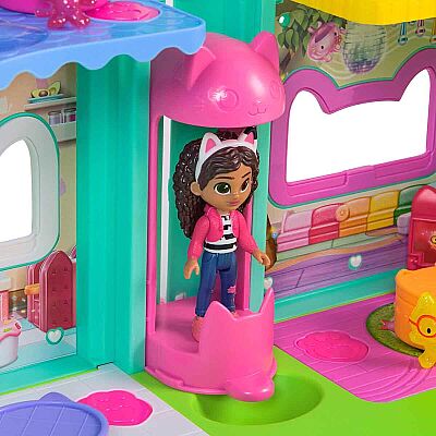Gabby’s Dollhouse Sesli ve Işıklı İnteraktif Oyun Evi - 73 cm - 4